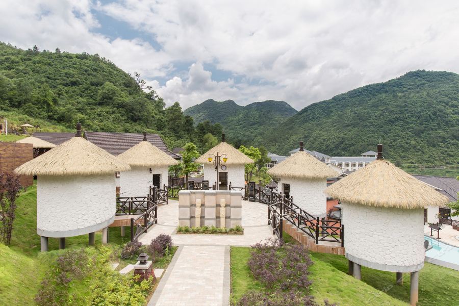 Lanshanyuan Lingnan Oriental Hot Spring Hotel Shaoguan Exterior photo