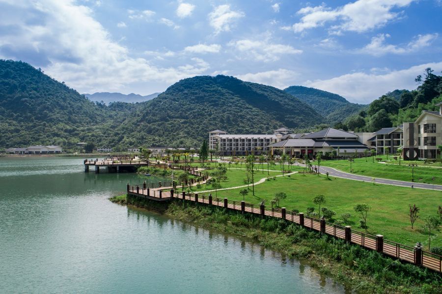 Lanshanyuan Lingnan Oriental Hot Spring Hotel Shaoguan Exterior photo